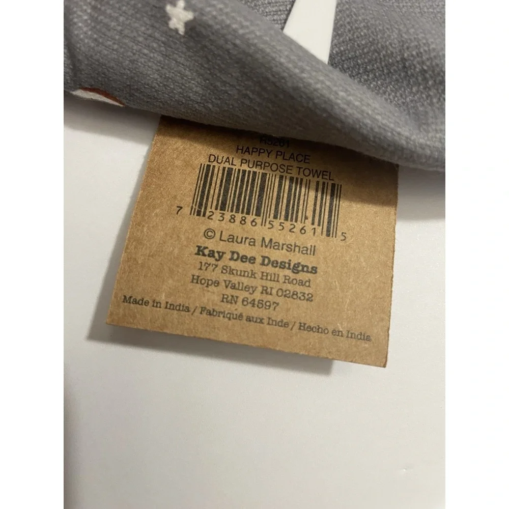 Kay Dee Designs Camping Kitchen Towels Set of 2 Camper Campfire 16x26 Cotton NWT